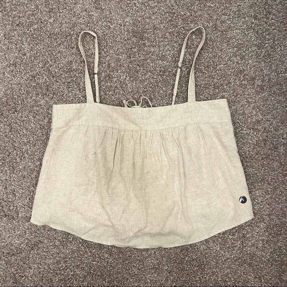 Abercrombie & Fitch Linen Tank top NWT S
